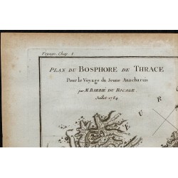 1788 - Carte du Bosphore et de Bysance 