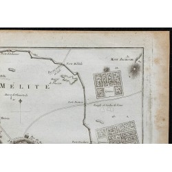1788 - Plan de la ville antique d'Athènes 