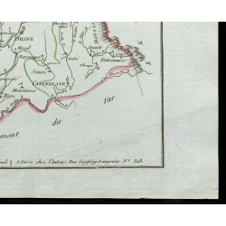Gravure de 1802 - Département des Basses-Alpes - 5