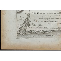 1788 - Carte topographique du site antique d’Olympie 