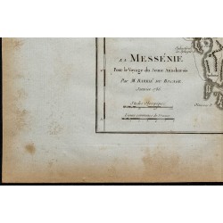 1788 - Carte de la Messénie 
