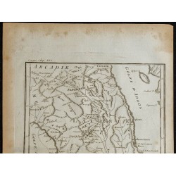 1788 - Carte de la Laconie et de l’île de Cythère 