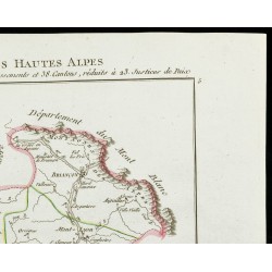 Gravure de 1802 - Département des Hautes-Alpes - 3