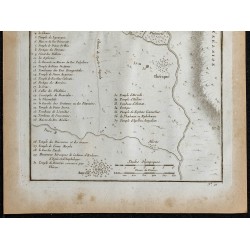 1788 - Carte topographique de Sparte 