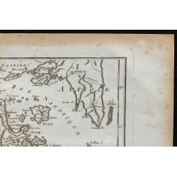 1788 - Carte de l'Argolide, Épidaurie ... 