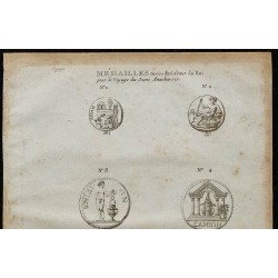 1788 - Planche de médailles antiques grecques 
