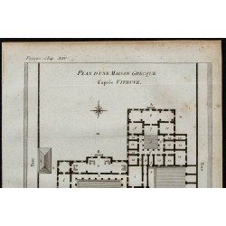 1788 - Plan d’une maison grecque 