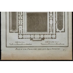 1788 - Plan d'une palestre grecque 