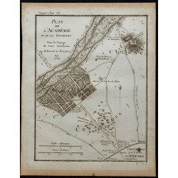 1788 - Plan de l’Académie 