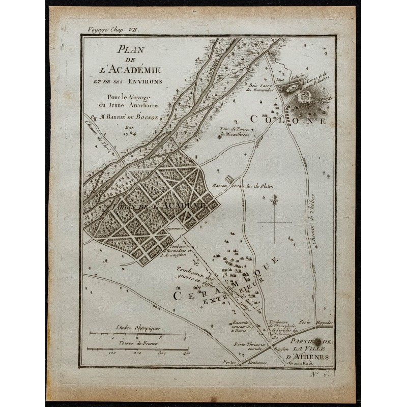 1788 - Plan de l’Académie 