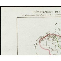 Gravure de 1802 - Département des Alpes-Maritimes - 2