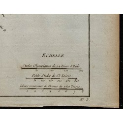 1788 - Carte de l'Hellespont (Dardanelles) 