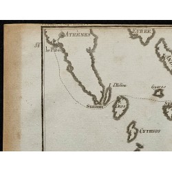 1788 - Carte de l'archipel des Cyclades 