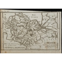 1788 - Carte de la Béotie 
