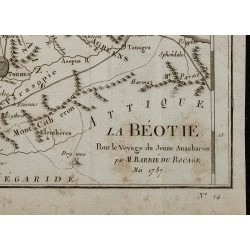 1788 - Carte de la Béotie 