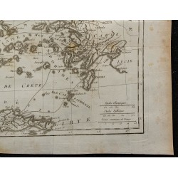1788 - Carte de la Grèce et des îles 
