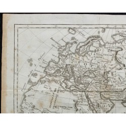 1788 - Carte du monde ancien 