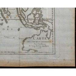 1788 - Carte du monde ancien 