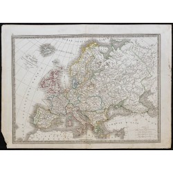 1848 - Carte de l'Europe 