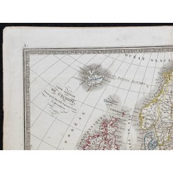 1848 - Carte de l'Europe 