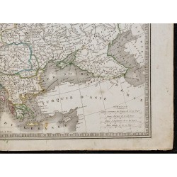 1848 - Carte de l'Europe 