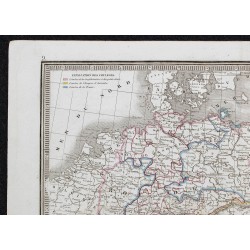 1848 - Carte de l'Allemagne 