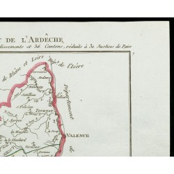 Gravure de 1802 - Département de l'Ardèche - 3