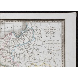 1848 - Carte de l'Allemagne 