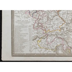 1848 - Carte de l'Allemagne 