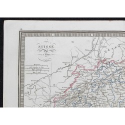 1848 - Carte de la Suisse 