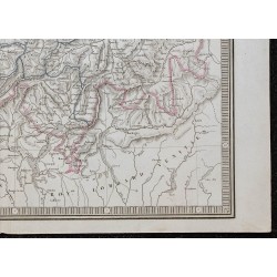 1848 - Carte de la Suisse 