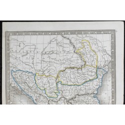 1848 - Carte de la Turquie d'Europe 