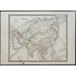1848 - Carte de l'Asie 