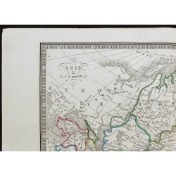 1848 - Carte de l'Asie 