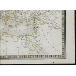 1848 - Carte de l'Empire romain 