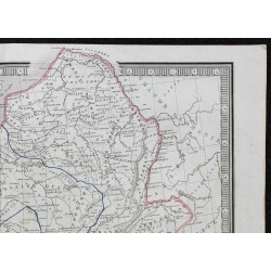 1848 - Carte des provinces romaines de la Gaule 