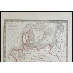 1848 - Carte de la Germanie ancienne 