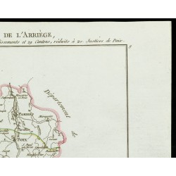 Gravure de 1802 - Département de l'Arriège - 3
