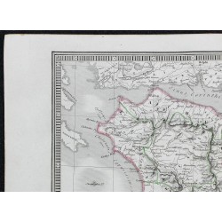 1848 - Carte du Péloponnèse 
