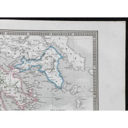 1848 - Carte du Péloponnèse 