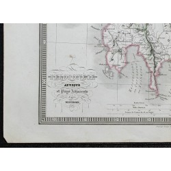 1848 - Carte du Péloponnèse 