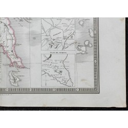 1848 - Carte du Péloponnèse 
