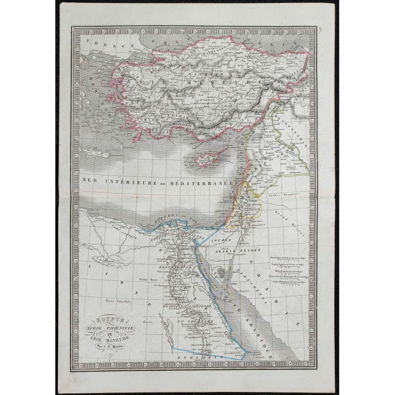 1848 - Égypte Syrie et Asie Mineure 