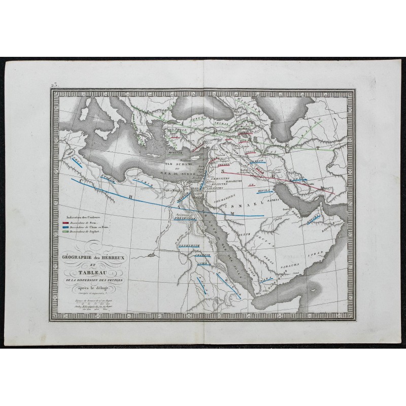 1848 - Géographie des hébreux 