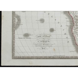 1848 - Carte de l'Afrique 