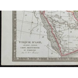 1848 - Carte du Moyen orient 