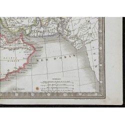 1848 - Carte du Moyen orient 