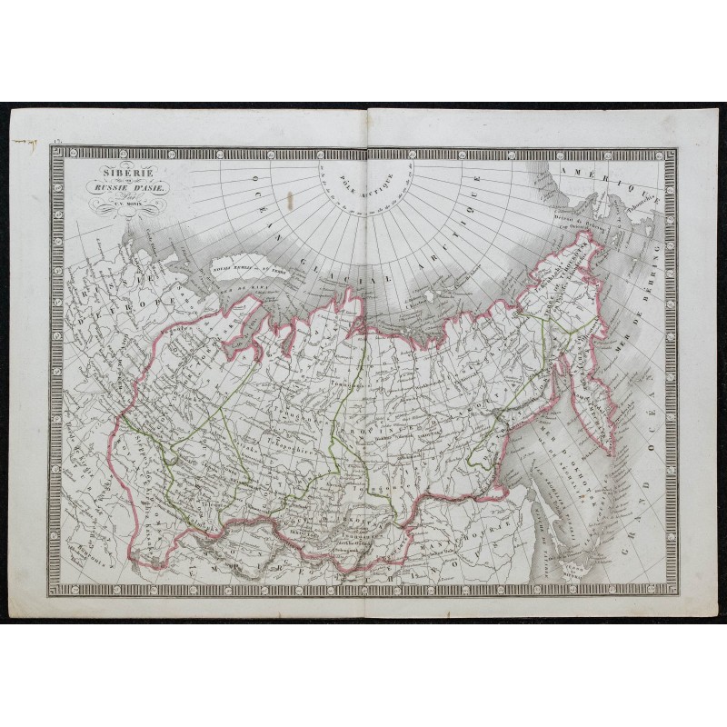 1848 - Russie et Sibérie en Asie 
