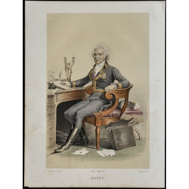 1846 - Portrait de Hugues-Bernard Maret 