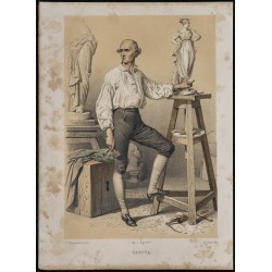 1846 - Portrait de Antonio Canova 